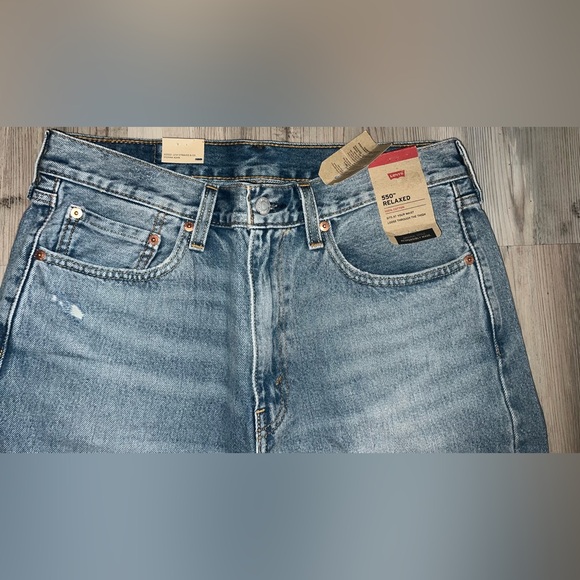Men’s  Levi’s 550 Relaxed 100% Cotton Loose Fit Jeans 33x30 - Picture 2 of 6